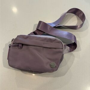 Modern Dog Purple Belt Bag